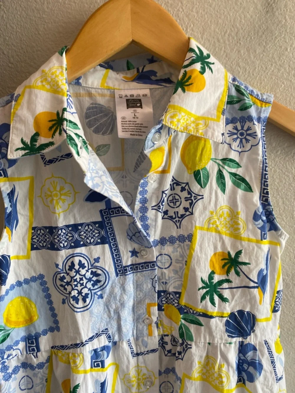 ALEX’S LEMONADE STAND Aldi Viral Button Down Dress
